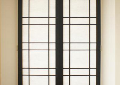 Hinged Shoji screen