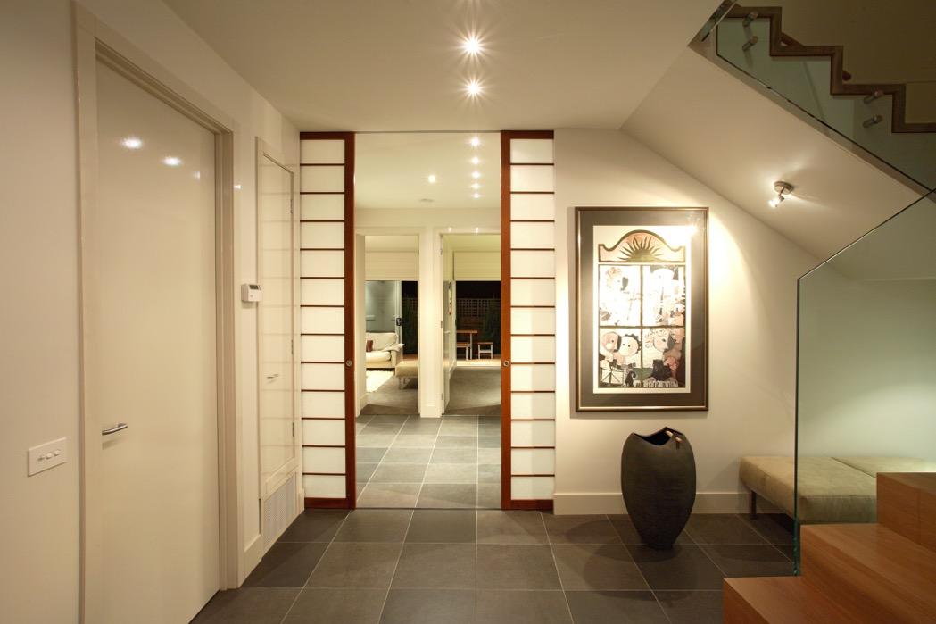 Shoji door open
