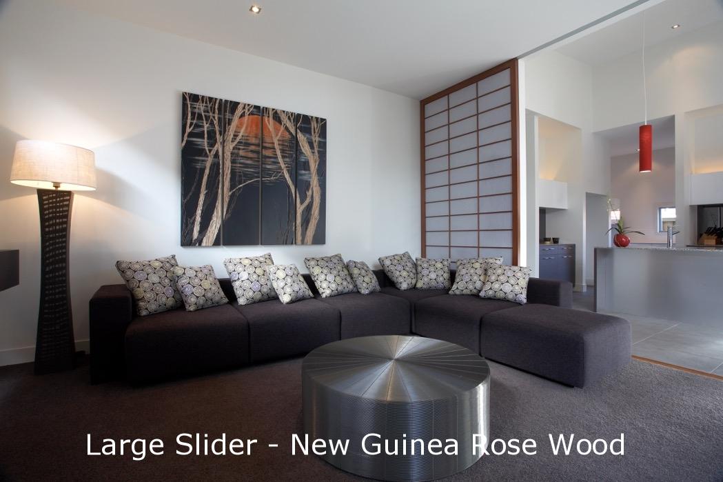 New Guinea Rosewood slider