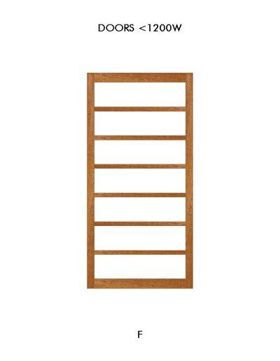 Contemporary Shoji door design F