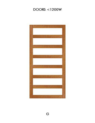 Contemporary Shoji door design G