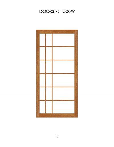 Asian Fusion Shoji door design I