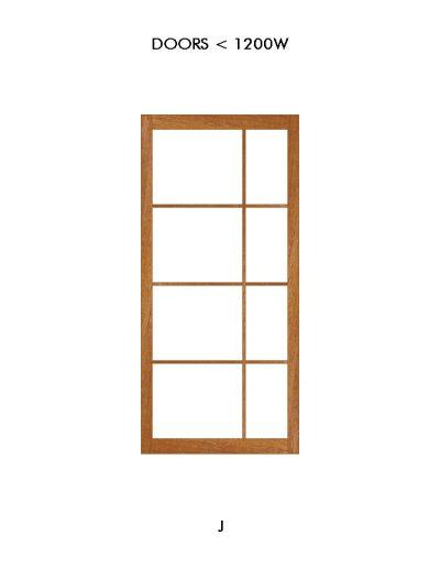 Asian Fusion Shoji door design J