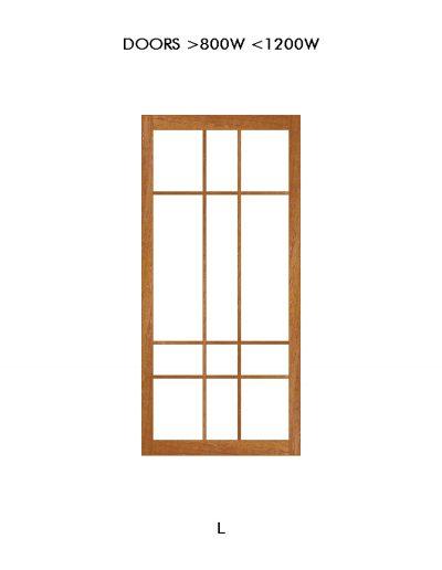 Classic Shoji door design L
