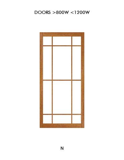 Classic Shoji door design N