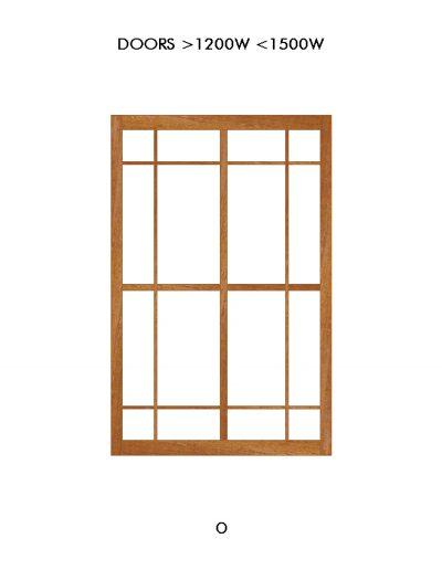 Classic Shoji door design O